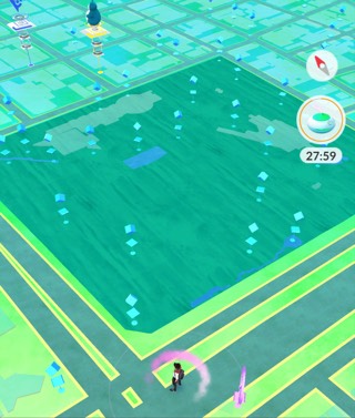 Pokémon GO でみた名古屋・白川公園