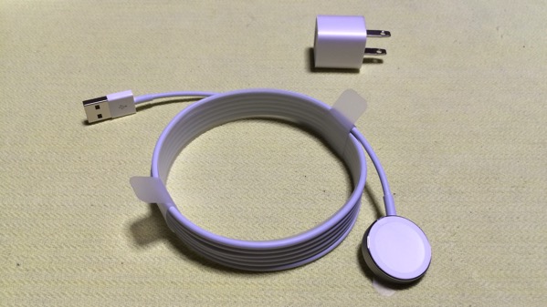 Apple watchの充電ケーブル